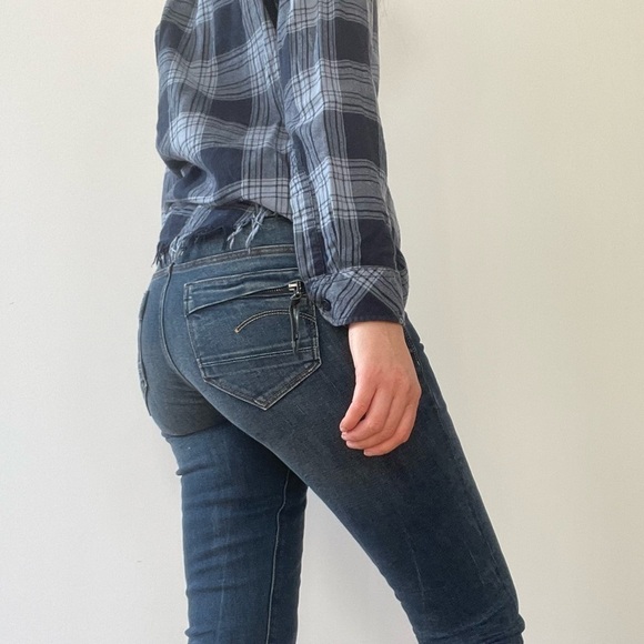 Beach lunch lounge  plaid button down shirt - XS - Picture 4 of 6